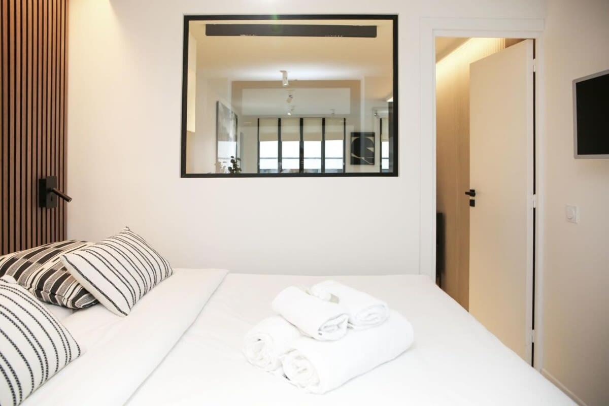 Logement Ideal En Famille - Porte Du Marais - 6P - Flat-Guest Paris Luaran gambar